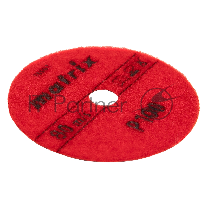 Алмазный гибкий шлифовальный круг, 100 мм, P 100, сухое шлифование, 5шт.// Matrix