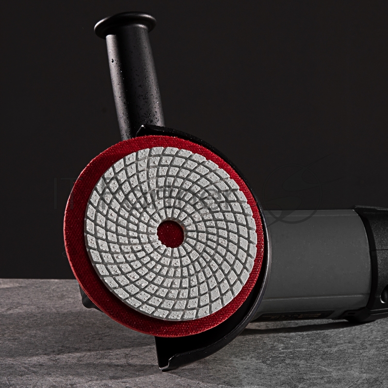 Алмазный гибкий шлифовальный круг, 100 мм, P 1500, мокрое шлифование, 5шт.// Matrix