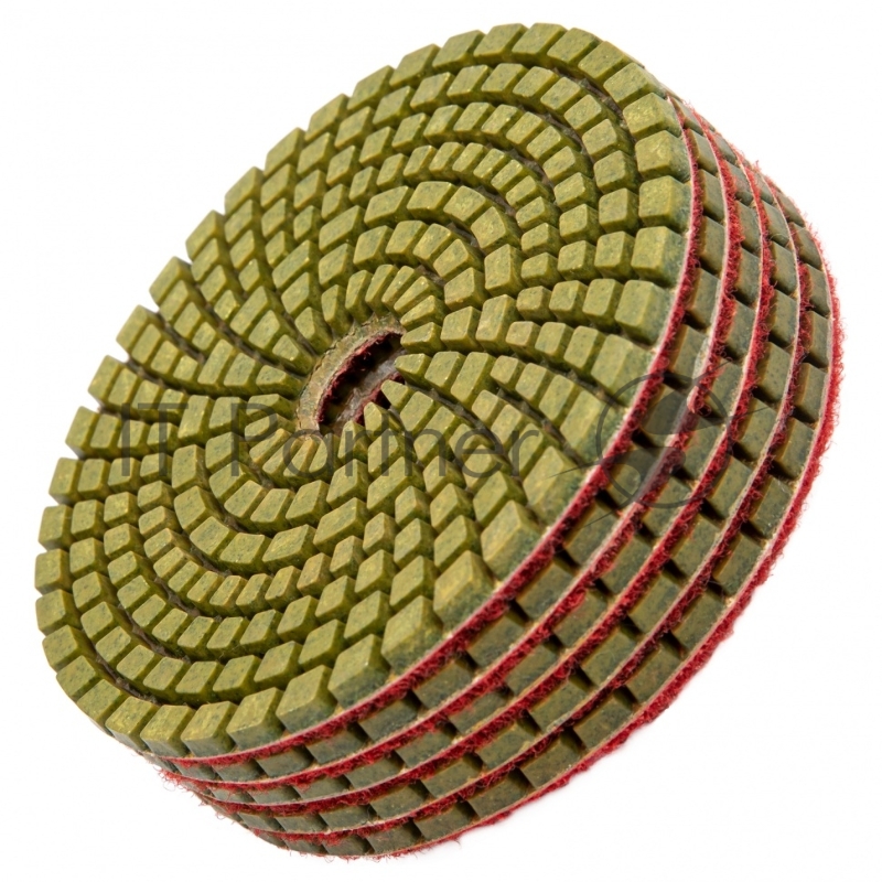 Алмазный гибкий шлифовальный круг ,100 мм, P 50, мокрое шлифование, 5шт.// Matrix