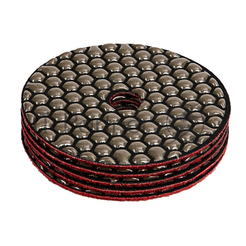 Алмазный гибкий шлифовальный круг, 100 мм, P 200, сухое шлифование, 5шт.// Matrix