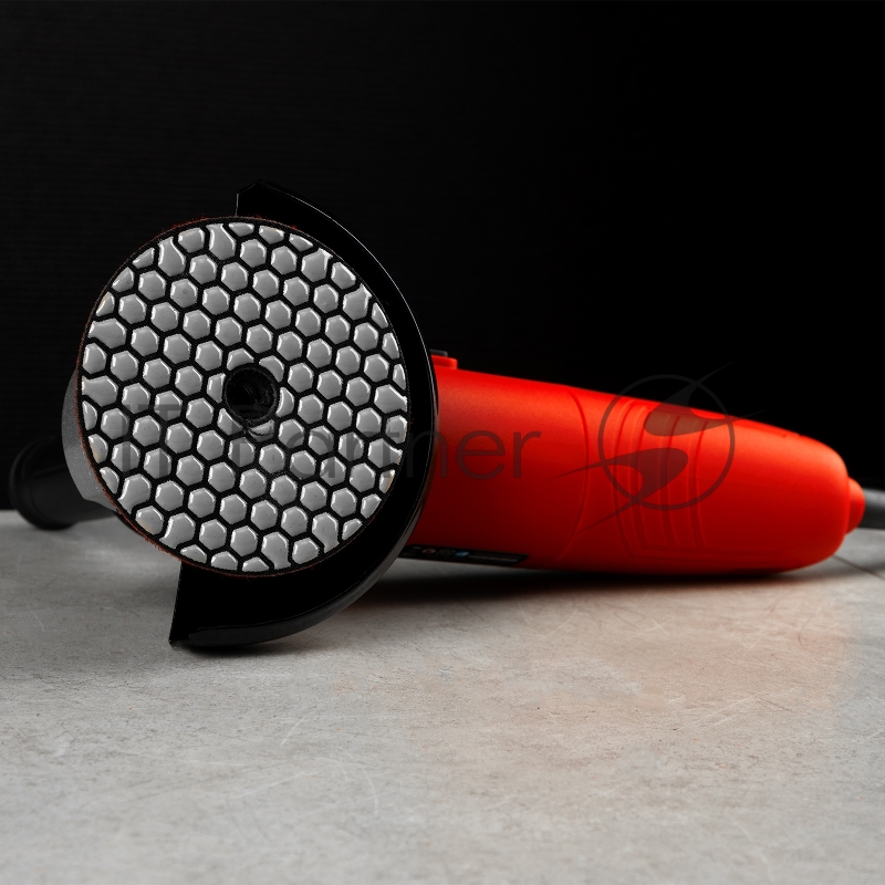 Алмазный гибкий шлифовальный круг, 100 мм, P 400, сухое шлифование, 5шт.// Matrix