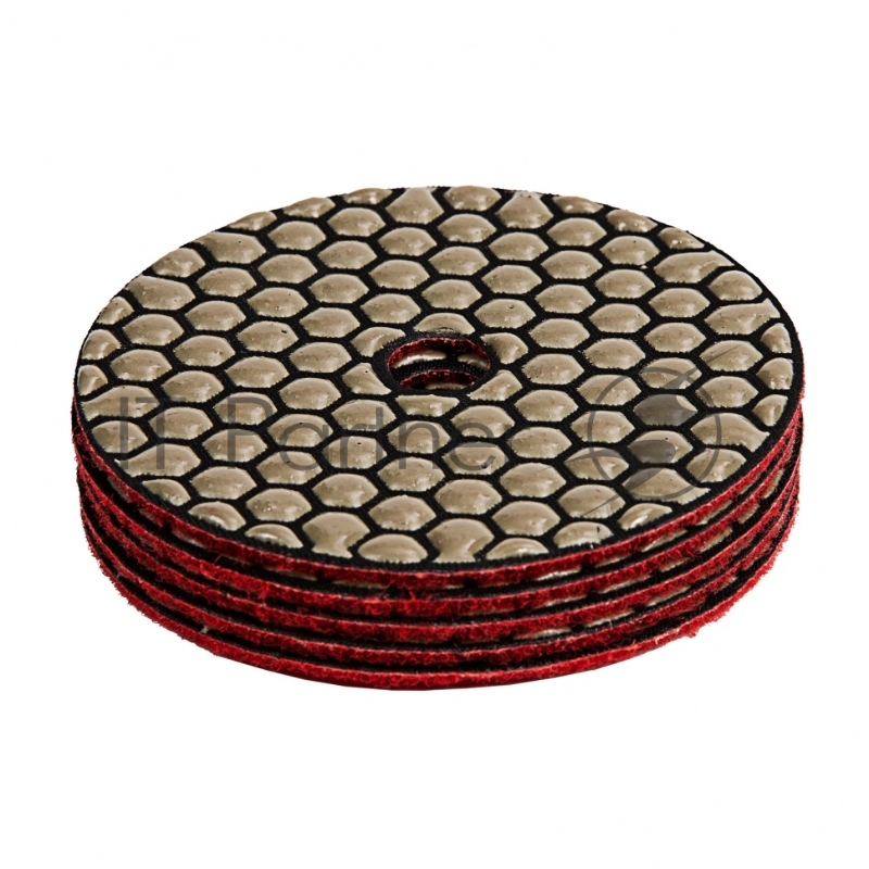 Алмазный гибкий шлифовальный круг, 100 мм, P 800, сухое шлифование, 5шт.// Matrix