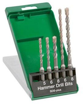 Набор буров Hitachi HTC-782530 (10пред.) для перфораторов