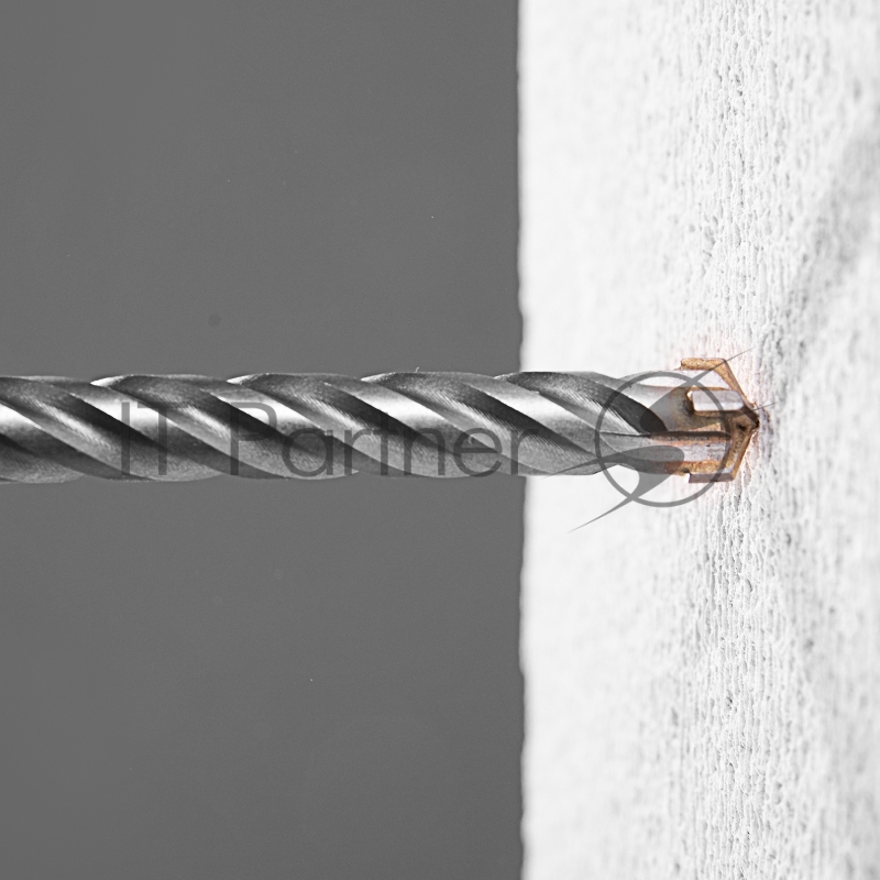 Бур по бетону, 12 x 210 мм, SDS PLUS c крестовой пластиной// Matrix