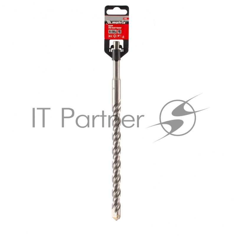 Бур по бетону, 16 x 260 мм, SDS PLUS// Matrix