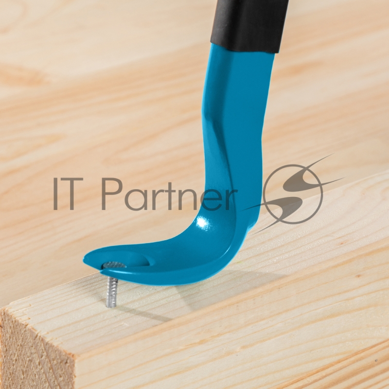 Лом-гвоздодер, обрезиненная рукоятка, 300x22x14мм// Gross