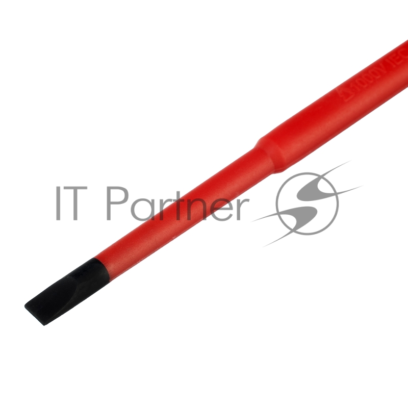 Отвертка диэлектрическая SL5,5х125 мм, CrMo, до 1000 В, двухкомпонентная рукоятка// Gross