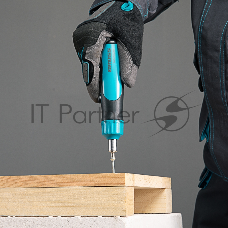 Отвертка реверсивная, механизм SmartPush, 12 шт., S2// Gross