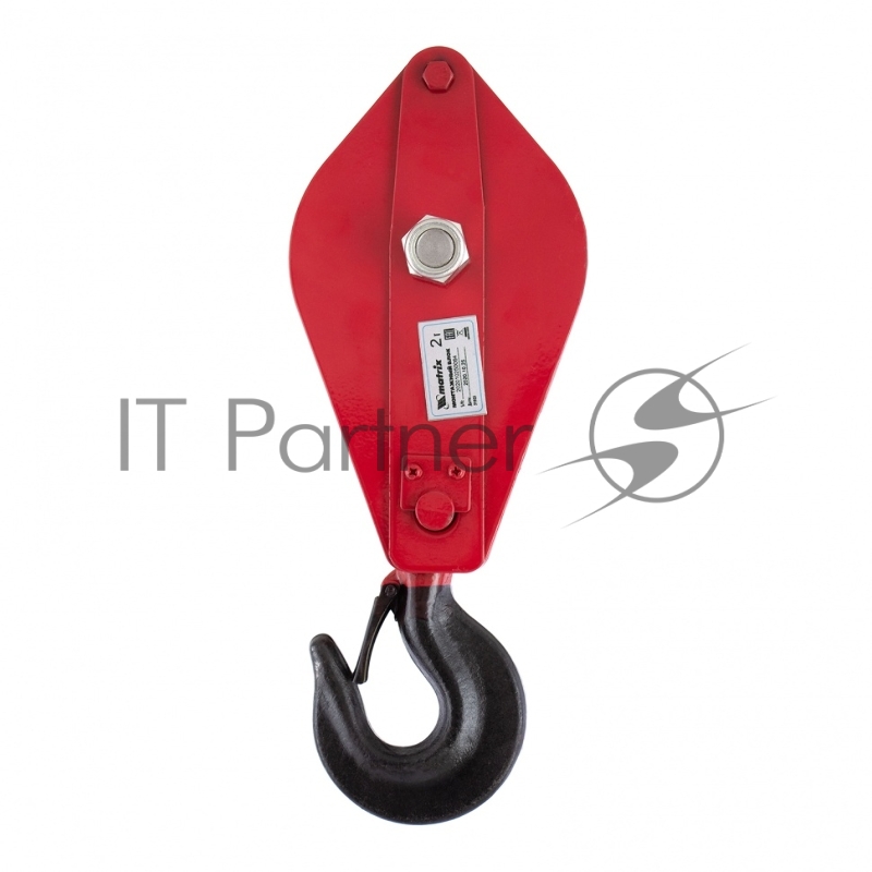 Блок монтажный с крюком, 2т// Matrix