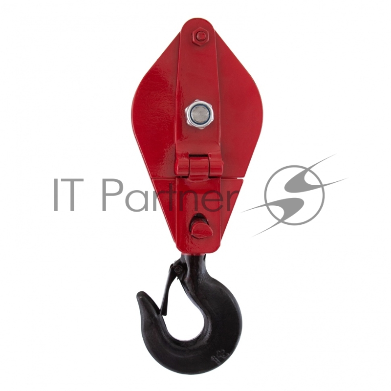 Блок монтажный с крюком, 1т// Matrix