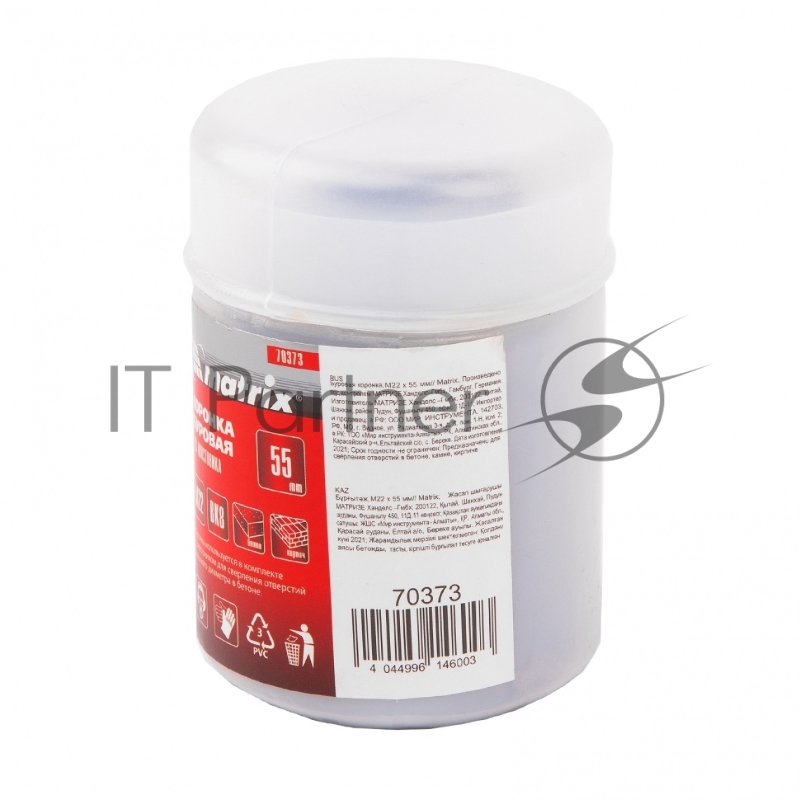 Буровая коронка, M22 х 55 мм// Matrix