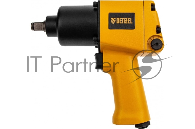 Ударный пневмогайковерт IW860+набор головок, 1/2, 7000 об/мин, 868 Нм// Denzel