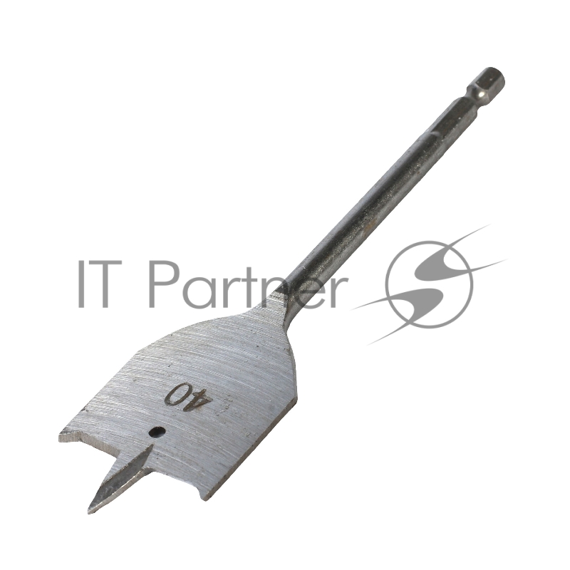 Сверло PATRIOT по дереву перовое 40мм х 150 мм, 1 шт в блистере