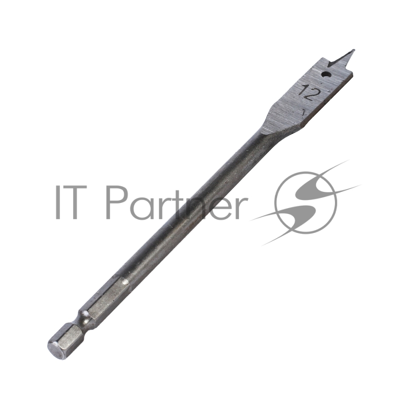 Сверло PATRIOT по дереву перовое 12мм х 150 мм, 1 шт в блистере