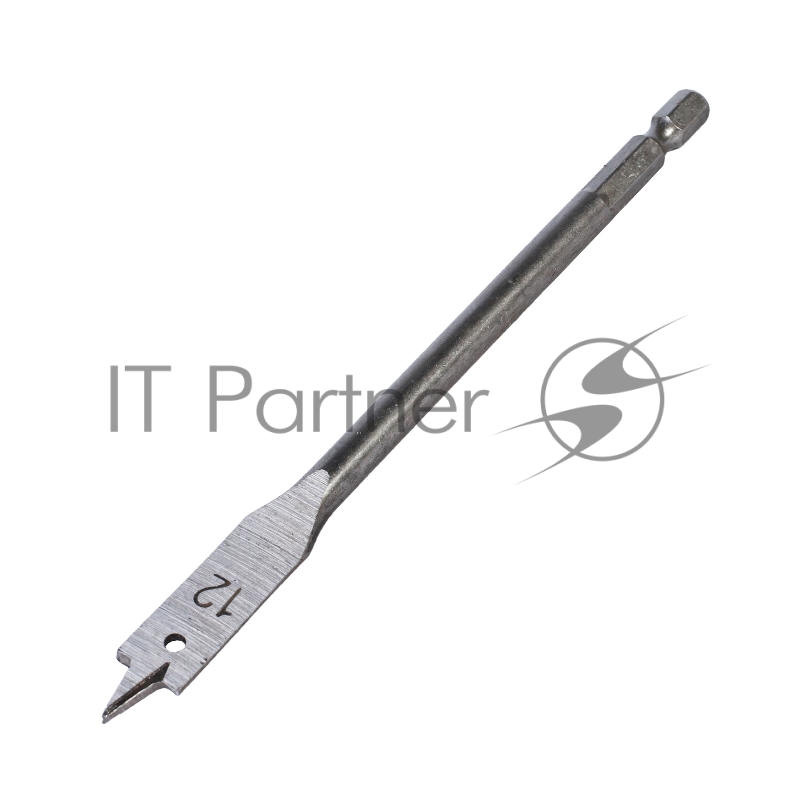 Сверло PATRIOT по дереву перовое 12мм х 150 мм, 1 шт в блистере