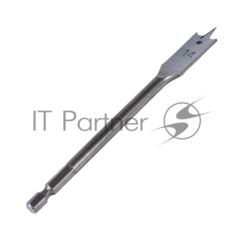 Сверло PATRIOT по дереву перовое 14мм х 150 мм, 1 шт в блистере