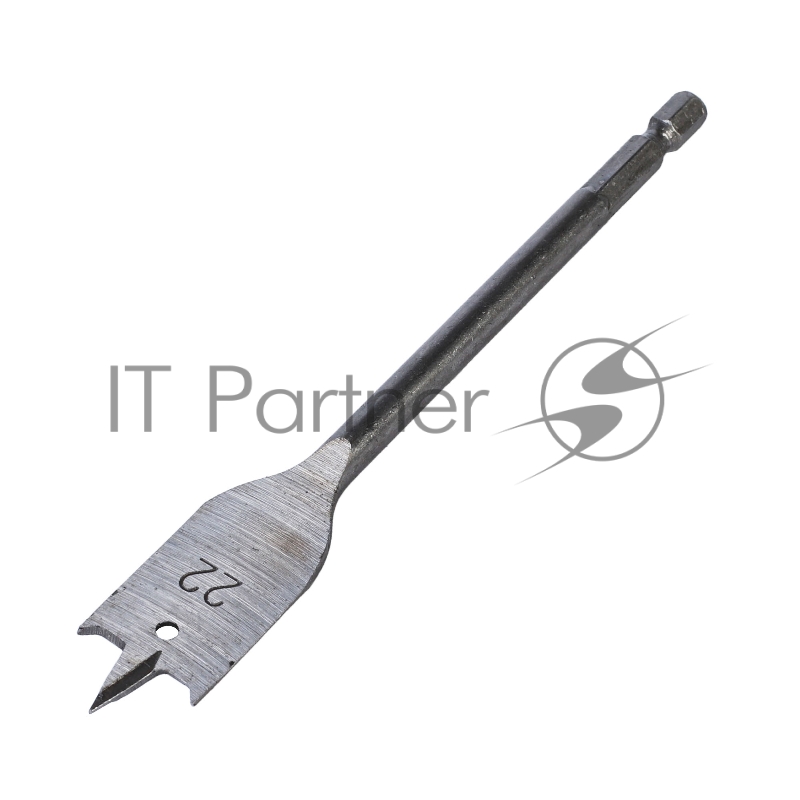 Сверло PATRIOT по дереву перовое 22мм х 150 мм, 1 шт в блистере