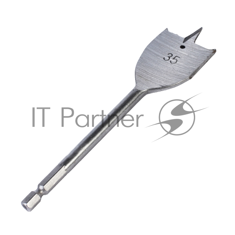 Сверло PATRIOT по дереву перовое 35мм х 150 мм, 1 шт в блистере