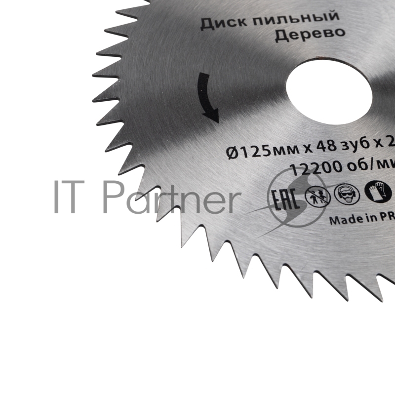 Диск пильный 125 мм х 48 зуб х 22,23 мм Kranz