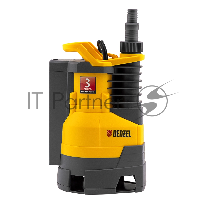 Дренажный насос DPХ450, 450 Вт, подъем 5 м, 9000 л/ч// Denzel