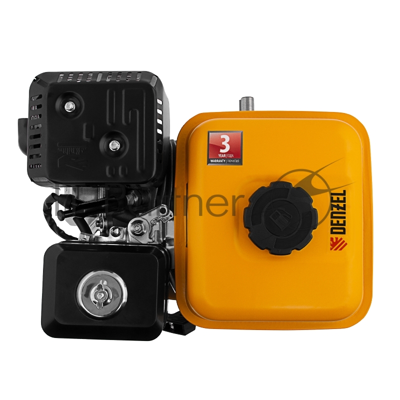 Двигатель бензиновый RX-17K, 7 л.с., 212 см3, горизонтальный вал шпонка 19 мм// Denzel