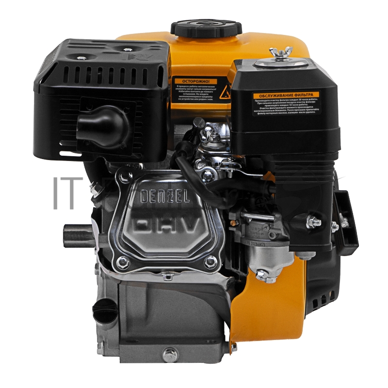 Двигатель бензиновый RX-17S, 7 л.с., 212 см3, горизонтальный вал шлиц 25 мм// Denzel