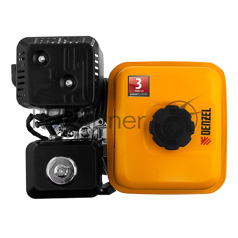 Двигатель бензиновый RX-17S, 7 л.с., 212 см3, горизонтальный вал шлиц 25 мм// Denzel