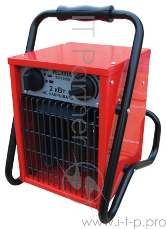 Тепловая пушка электрическая Ресанта ТЭП-2000 2000Вт красный