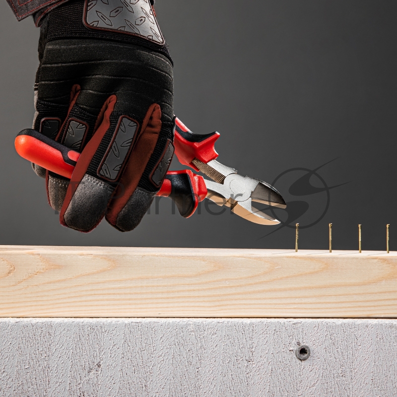 Бокорезы NICKEL, 180 мм, никелированные, двухкомпонентные рукоятки// Matrix