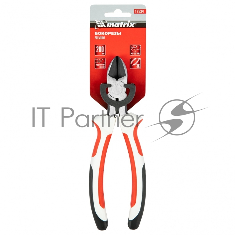 Бокорезы Premium, 200 мм, трехкомпонентные рукоятки// Matrix