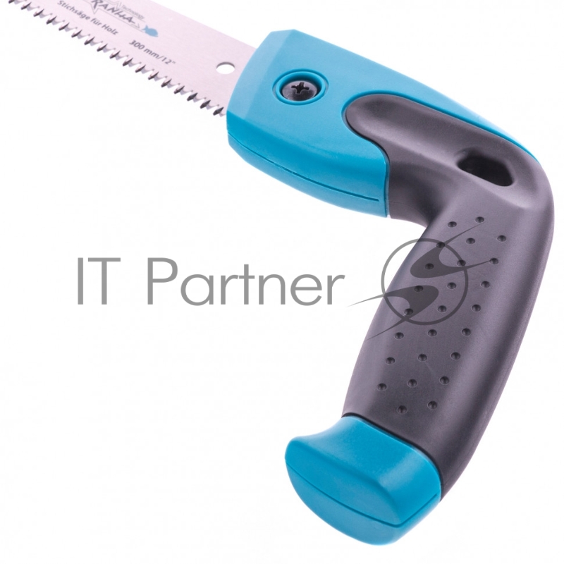 Ножовка по дереву PIRANHA,выкружная,300мм/12,11- TPI,зуб 3D,каленый зуб,двухкомп.рукоятка// Gross