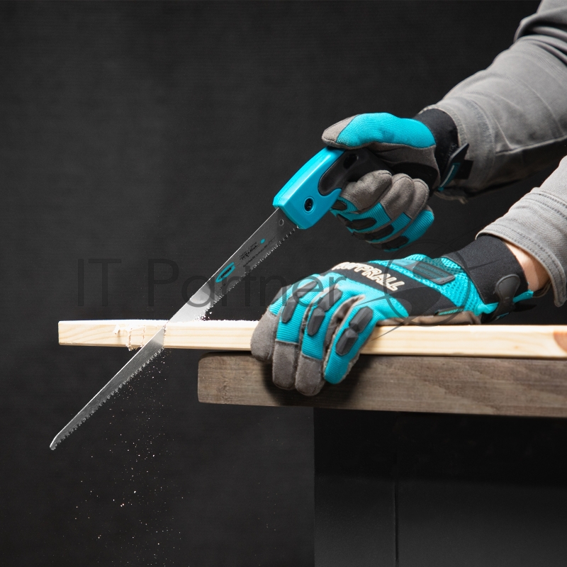 Ножовка по дереву PIRANHA,выкружная,300мм/12,11- TPI,зуб 3D,каленый зуб,двухкомп.рукоятка// Gross