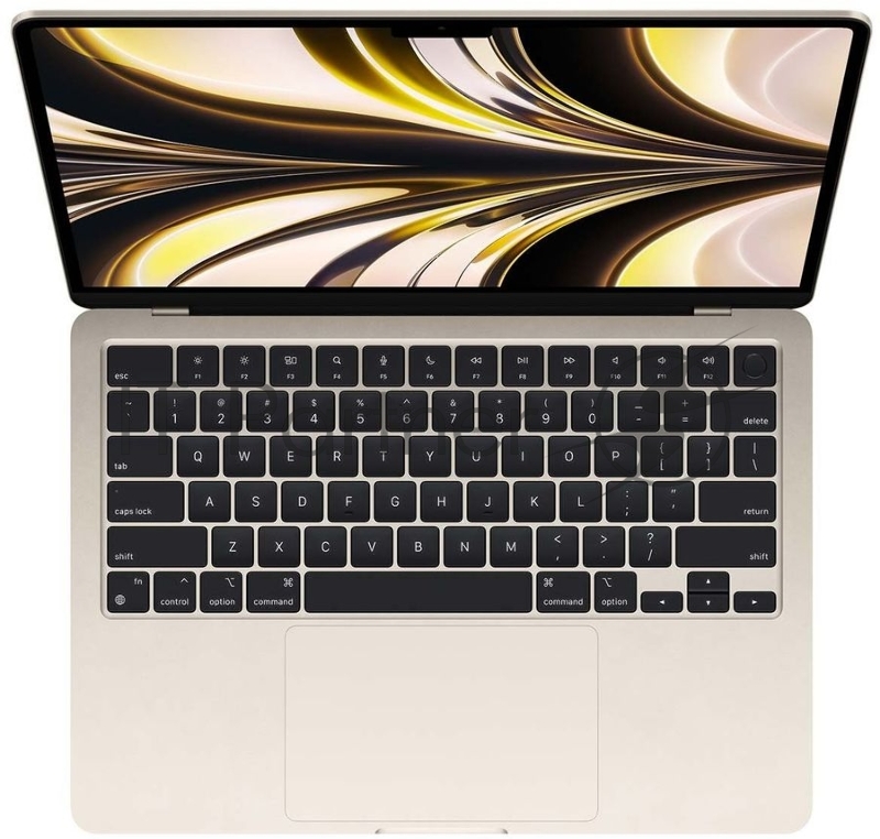 Ноутбук Apple MacBook Air A2681 M2 8 core 8Gb SSD256Gb/8 core GPU 13.6 IPS (2560x1664)/ENGKBD Mac OS white WiFi BT Cam