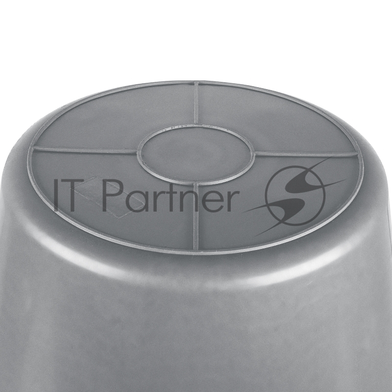 Ведро строительное пластмассовое 12 л, ударопрочное, обрезиненная ручка// Matrix