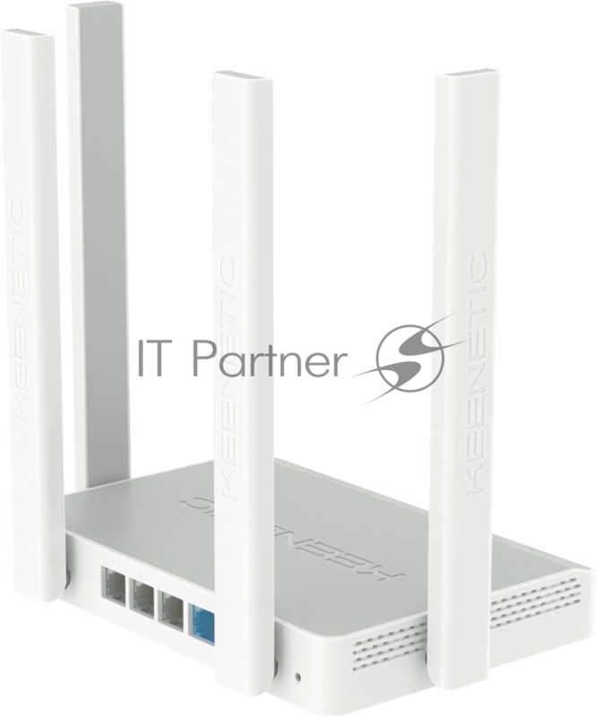Роутер Keenetic Viva (KN-1912) 4 порта 10/100/1000BASE-TX, 2 порта USB, 802.11b/g/n 2.4 ГГц, 400Мбит/с