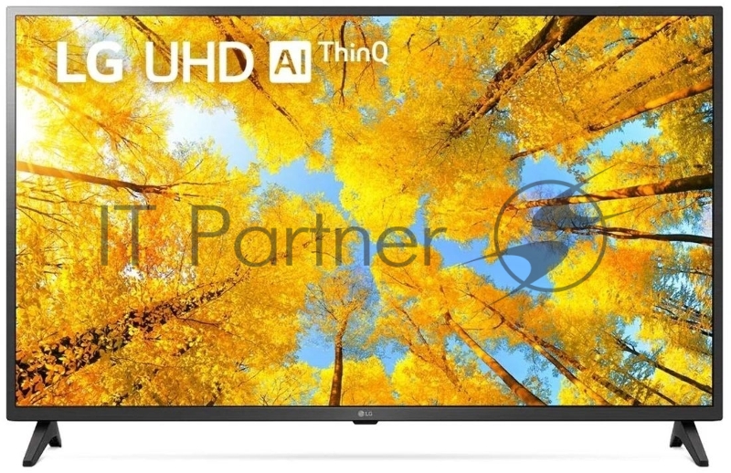 Телевизор LED LG 43 43UQ75006LF.ARUB черный 4K Ultra HD 60Hz DVB-T DVB-T2 DVB-C DVB-S DVB-S2 WiFi Smart TV (RUS)