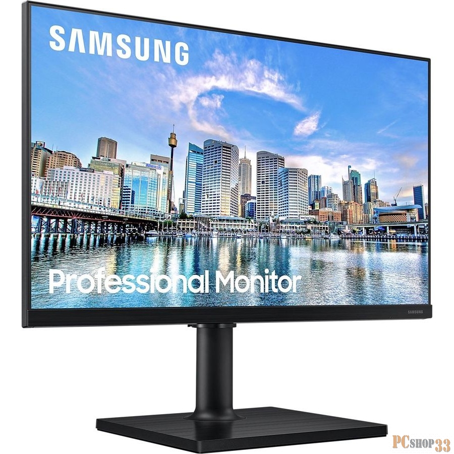 Монитор Samsung 24 F24T450FZU черный IPS LED 5ms 16:9 HDMI матовая HAS Pivot 1000:1 250cd 178гр/178гр 1920x1080 DisplayPort FHD USB 4кг