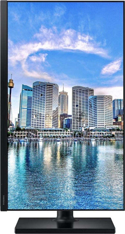 Монитор Samsung 23.8 F24T450FQ черный IPS LED 5ms 16:9 HDMI матовая HAS Pivot 1000:1 250cd 178гр/178гр 1920x1080 DisplayPort FHD USB 4кг