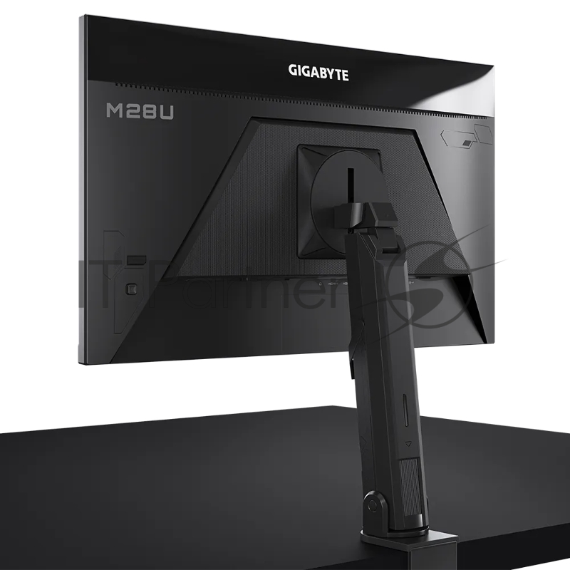 Монитор 28 Gigabyte M28U AE-EK Gaming monitor ARM Edition Black (без подставки, кронштейн для крепления к столу в комплекте) (IPS, 3840x2160, HDMI+HDMI+DP, 1 ms, 178°/178°, 300 cd/m, 1000:1, 2xUSB3.0, USB Type-C, 144Hz, MM) (20VM0-M28UAEBA-1EKR)