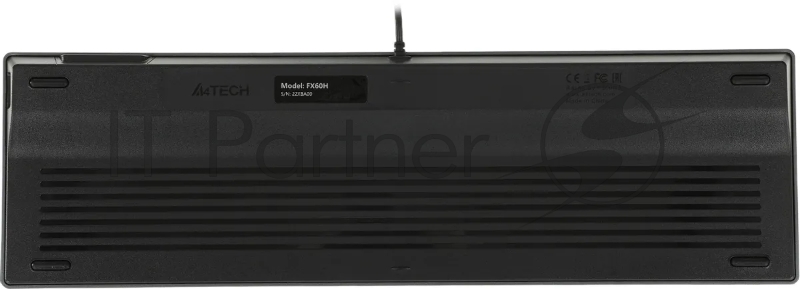 Клавиатура A4Tech Fstyler FX60H серый/белый