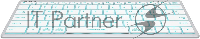 Клавиатура A4Tech Fstyler FX61 белый/синий