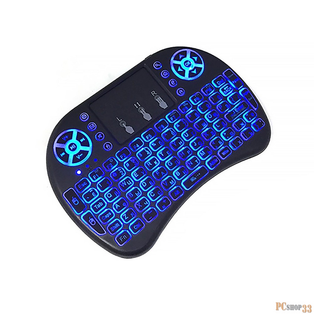 Клавиатура мини Espada i8b Backlit Smart TV тачпад, ААА*2, подсветка, беспроводная