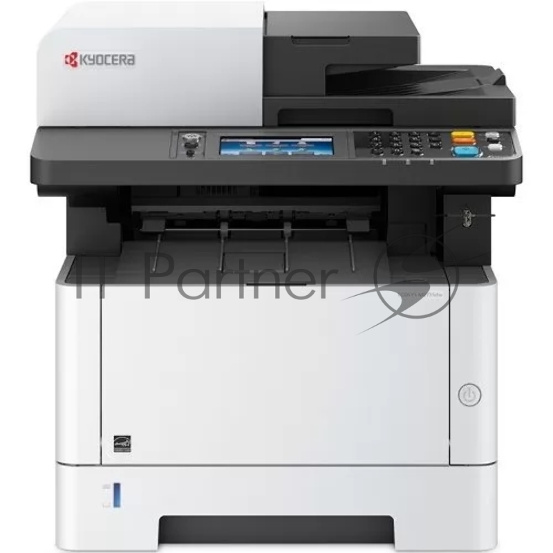 МФУ Kyocera Ecosys M2735dw лазерный принтер/сканер/копир/факс, A4, 35 стр/мин, 1200x1200 dpi, 512 Мб, ADF, дуплекс, подача: 350 лист., вывод: 150 лист., Post Script, Ethernet, USB, Wi-Fi, картридер, цв. ЖК-дисплей (замена M2530dn)