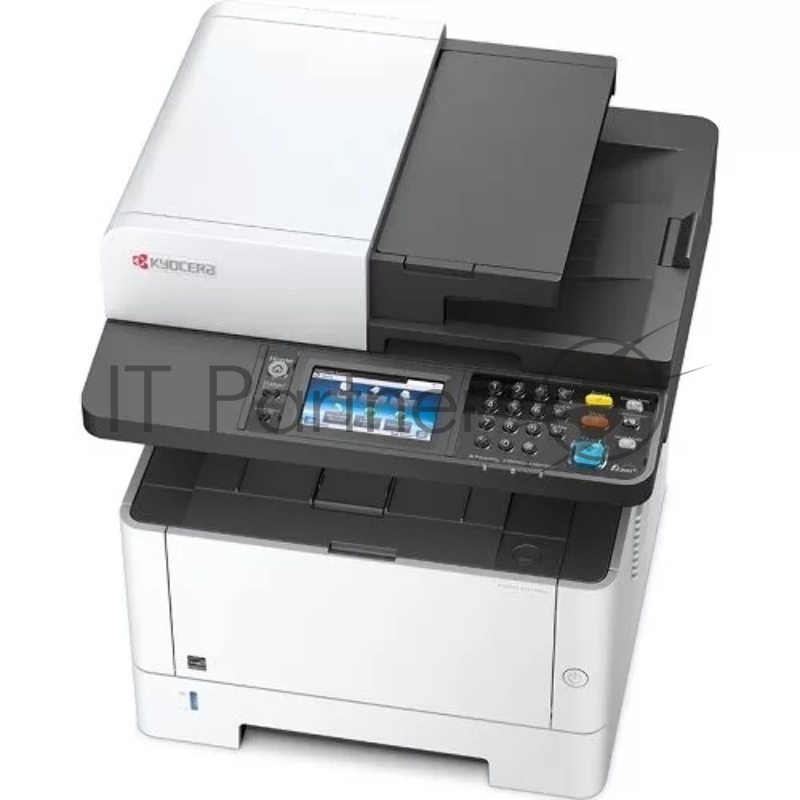 МФУ Kyocera Ecosys M2735dw лазерный принтер/сканер/копир/факс, A4, 35 стр/мин, 1200x1200 dpi, 512 Мб, ADF, дуплекс, подача: 350 лист., вывод: 150 лист., Post Script, Ethernet, USB, Wi-Fi, картридер, цв. ЖК-дисплей (замена M2530dn)