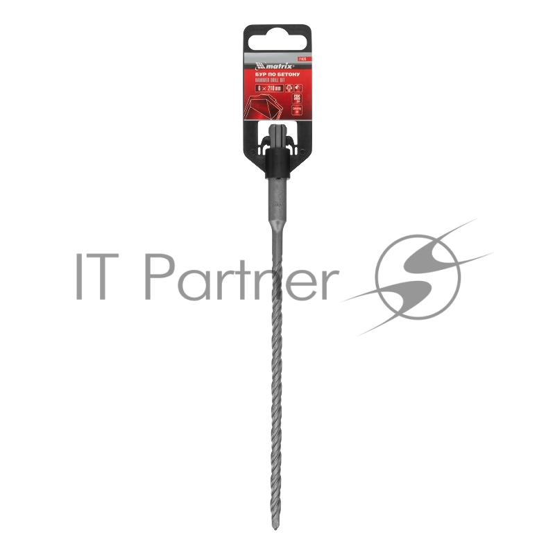Бур по бетону, 6 x 210 мм, SDS PLUS// Matrix