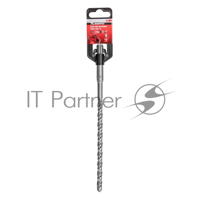 Бур по бетону, 8 x 210 мм, SDS PLUS// Matrix