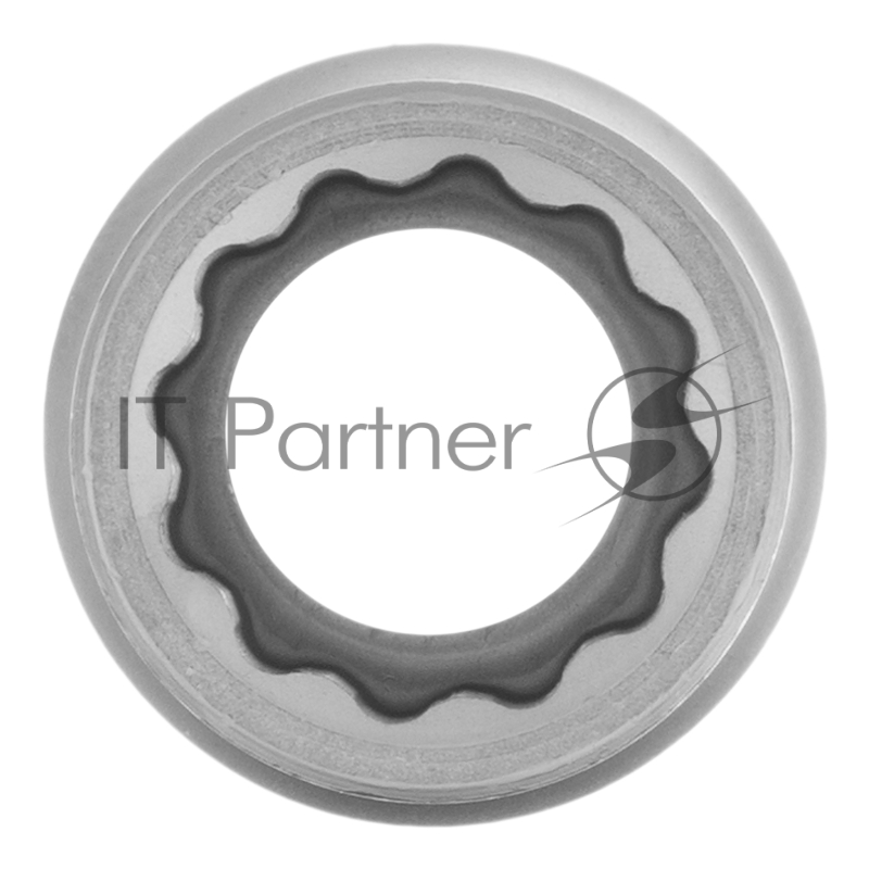 Головка торцевая, 13 мм, 12-гранная, CrV, под квадрат 1/2, хромированная// Matrix