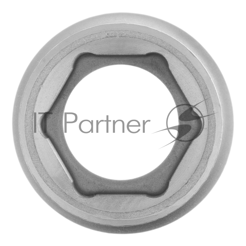 Головка торцевая, 13 мм, 6-гранная, CrV, под квадрат 1/2, хромированная// Matrix