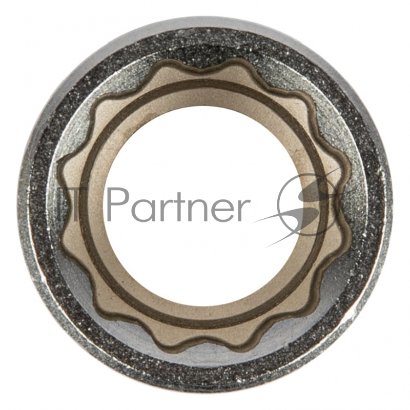 Головка торцевая, 15 мм, 12-гранная, CrV,под квадрат 1/2, хромированная// Matrix