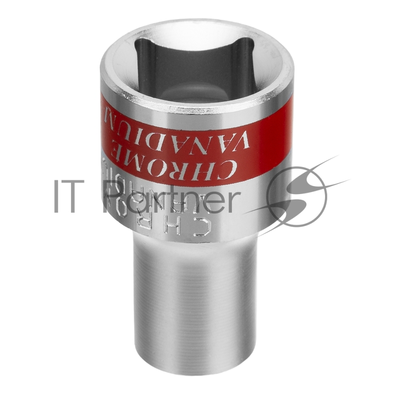 Головка торцевая, 9 мм, 12-гранная, CrV, под квадрат 1/2, хромированная// Matrix